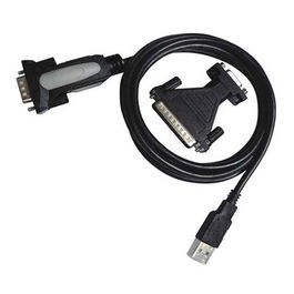 NANO CABLE Cable USB a Serie RS232 DB9 1.8M Negro