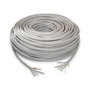 Nanocable Bobina de Cable de Red CAT.6 UTP AWG24 Rígido, 100m, Gris