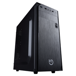 Hiditec Torre ATX KLYP PSU Negro Fuente de Alimentación Incluida Tarjeta Madre ATX Micro ATX Bahías 2.5" 2 Bahías Internas 3.5" 2 Puertos USB 3.0 2 Puertos USB 2.0