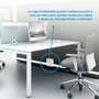 Nanocable Caja de conexiones multimedia de pared 10.35.0003 Blanco