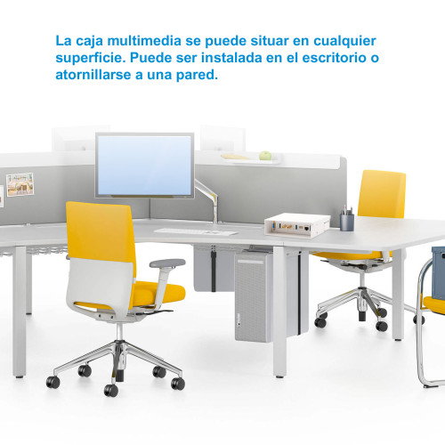 Nanocable 10.35.0003 Caja de Conexiones Multimedia de Pared VGA, HDMI, Jack 3.5, RCA, 2xUSB, 2xRJ45, Blanco Nanocable 10.35.0003 Caja de Conexiones Multimedia de Pared VGA, HDMI, Jack 3.5, RCA, 2xUSB, 2xRJ45, Blanco