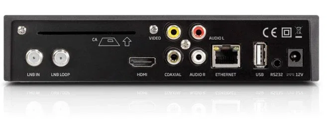 Engel RS8100Y - Receptor Satelite HD DVB-S2 Full HD, IPTV, PVR, USB 2.0, Wifi, LAN, Timeshift, EPG 7 Dias, HDMI, Lector Tarjetas CONAX, Negro