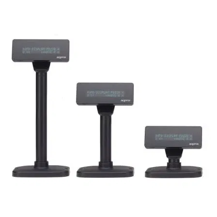 Approx APPVFD01 Visor TPV Alfanumérico Fluorescente 2 líneas USB