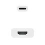 Nano Cable 10.16.4102 Conversor USB Tipo-C Macho a HDMI Hembra 4K 15cm Blanco