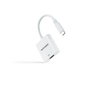 Nanocable Conversor USB-C a HDMI 4K, 15 cm, Blanco