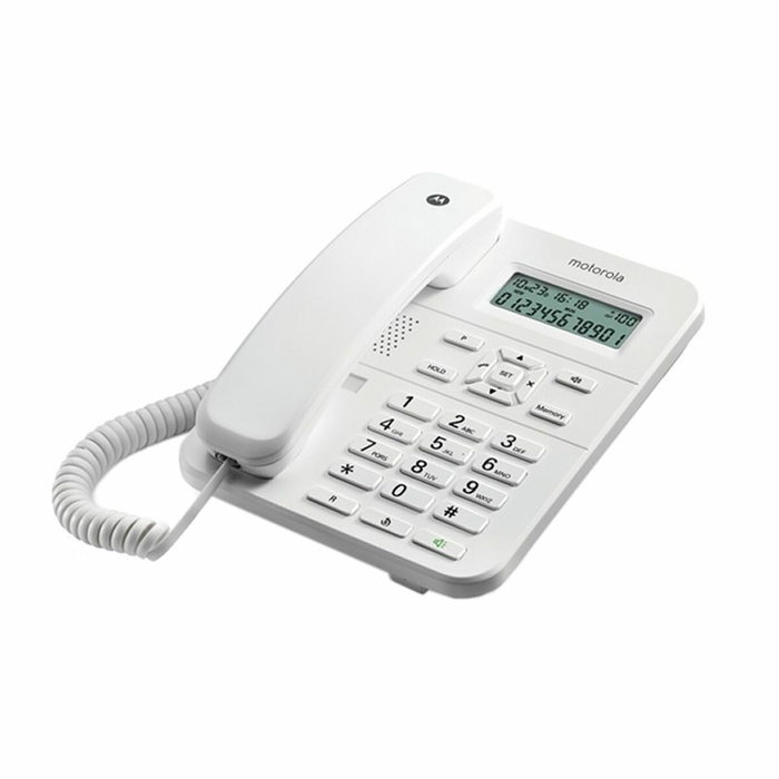 Motorola CT202 Teléfono analógico con cable Blanco Motorola CT202 Teléfono analógico con cable Blanco
