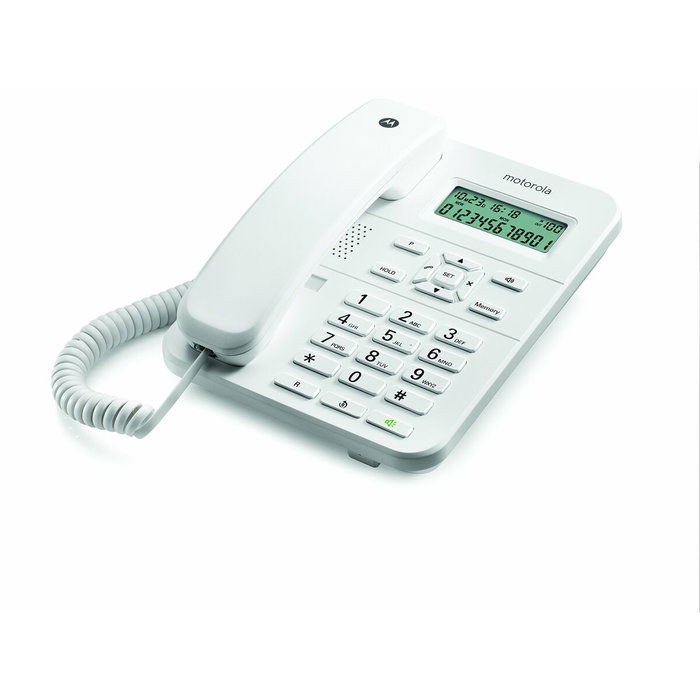 Motorola CT202 Teléfono analógico con cable Blanco Motorola CT202 Teléfono analógico con cable Blanco