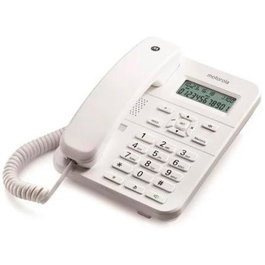 Motorola CT202 Teléfono analógico con cable Blanco