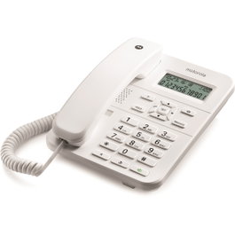 Motorola CT202 Teléfono analógico con cable Blanco