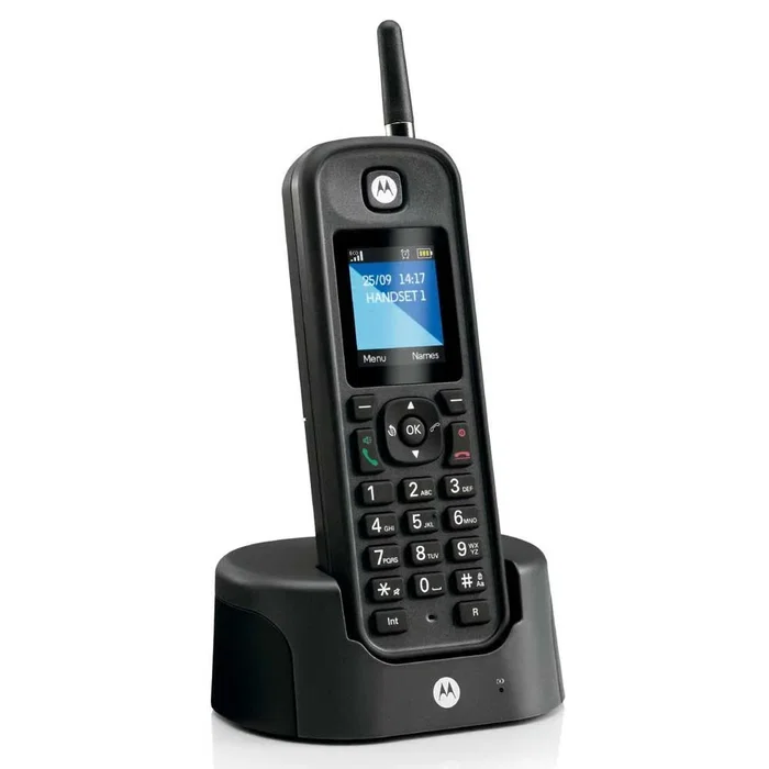 Motorola O201 Teléfono inalámbrico DECT Negro Motorola O201 Teléfono inalámbrico DECT Negro