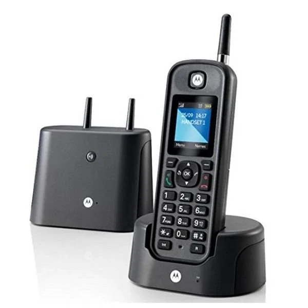Motorola O201 Teléfono inalámbrico DECT Negro Motorola O201 Teléfono inalámbrico DECT Negro