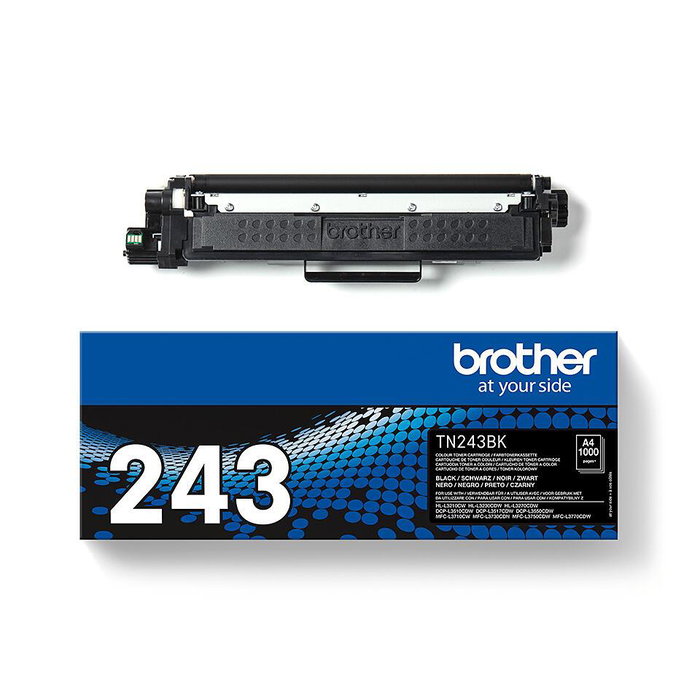 Brother TN-243BK Cartucho de Tóner Negro Brother TN-243BK Cartucho de Tóner Negro