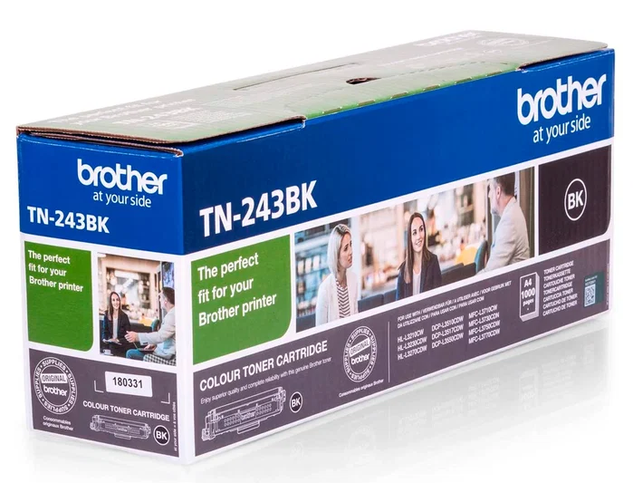 Brother TN-243BK Cartucho de Tóner Negro Brother TN-243BK Cartucho de Tóner Negro