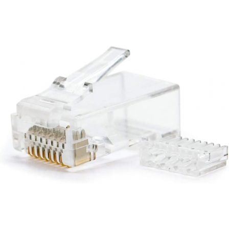 NANOCABLE CONECTOR RJ45 8 HILOS CAT.6 (10 UDS/BOLSITA)