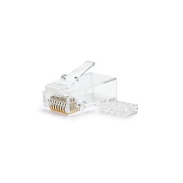 Nano Cable 10.21.0201 Conector RJ45 Cat.6 para Redes de Datos, Bolsa 10 Unidades