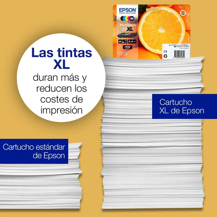 Epson Cartucho Magenta Claria Premium 33 T33434012