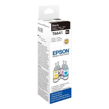 Epson Botella de Tinta 664 Negro 70ml Epson Botella de Tinta 664 Negro 70ml