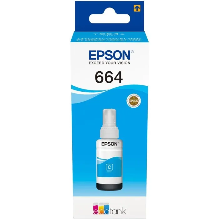 Epson Botella de Tinta Original Cian 70 ml T664240 Epson Botella de Tinta Original Cian 70 ml T664240
