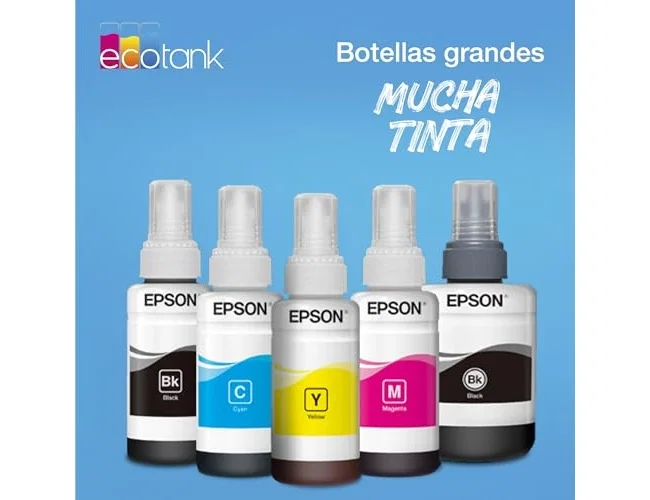 Epson T6642 Botella de Tinta Cian 70 ml para EcoTank Epson T6642 Botella de Tinta Cian 70 ml para EcoTank