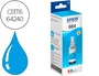 Epson Botella de Tinta Original Cian 70 ml T664240
