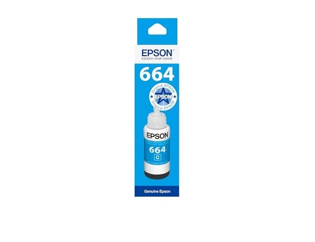 Epson T6642 Botella de Tinta Cian 70 ml para EcoTank Epson T6642 Botella de Tinta Cian 70 ml para EcoTank
