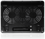 Ewent Base de Refrigeración para Notebook hasta 17" con 2 Ventiladores, Pad de Enfriamiento