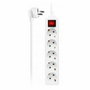 Ewent Regleta EW3916 de 5 tomas Schuko 16A Blanco