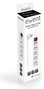Ewent Regleta EW3916 de 5 tomas Schuko 16A Blanco