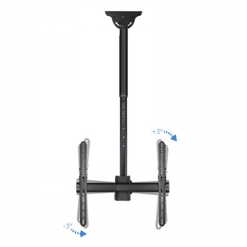 Tooq Soporte de Techo Giratorio LPCE1155TSLI-B para TV de 32-55 Pulgadas Negro