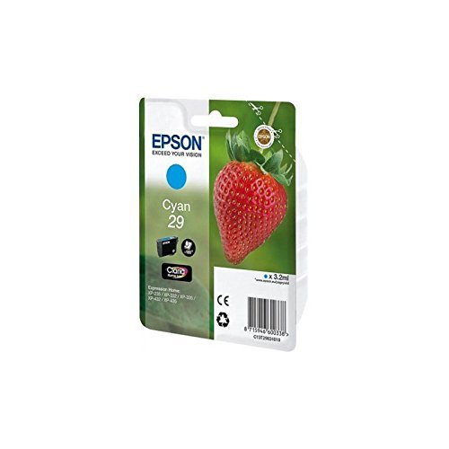 Epson Cartucho de Tinta Claria Home 29 Cian T2982 Epson Cartucho de Tinta Claria Home 29 Cian T2982