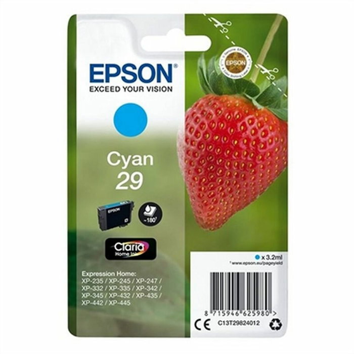 Epson Cartucho de Tinta Claria Home 29 Cian T2982 Epson Cartucho de Tinta Claria Home 29 Cian T2982