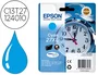 Epson Cartucho de Tinta 27XL Cian Alta Capacidad C13T27124012