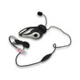 Ewent EW3562 Auriculares de Diadema con Micrófono Negro y Plata