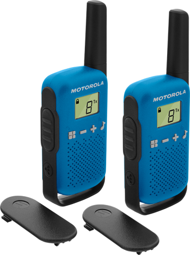 Motorola TALKABOUT T42 Pack de 2 Walkie Talkies - Azul Motorola TALKABOUT T42 Pack de 2 Walkie Talkies - Azul