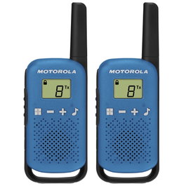 Motorola Walkie Talkie T42 Azul Pack de 2 unidades