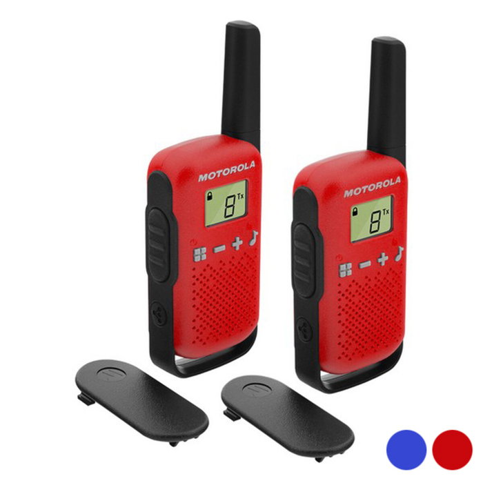 Motorola TALKABOUT T42 Rojo (Pack de 2 unidades) Motorola TALKABOUT T42 Rojo (Pack de 2 unidades)