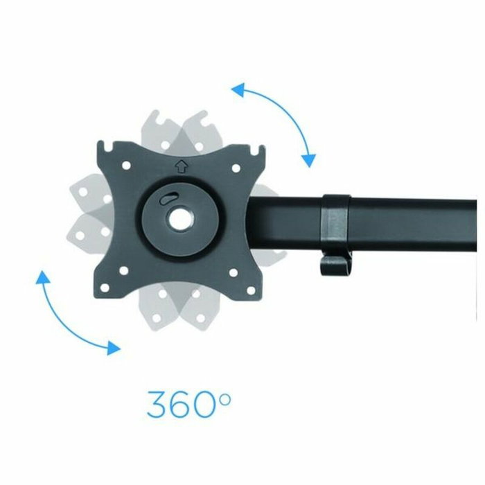TooQ Soporte de Mesa para 3 Monitores 13''-27'' Negro