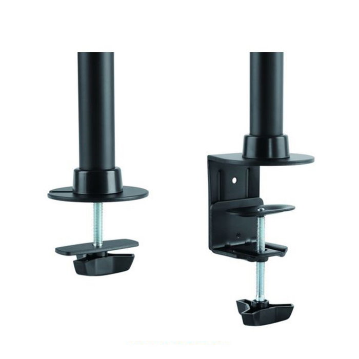 TooQ Soporte de Mesa para 3 Monitores 13''-27'' Negro