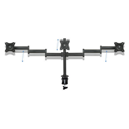TOOQ DB1327TN-B Soporte para 3 Monitores de 13-27 pulgadas TOOQ DB1327TN-B Soporte para 3 Monitores de 13-27 pulgadas