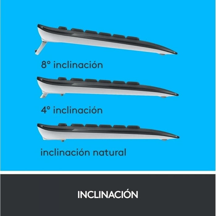 Logitech MK540 Advanced Teclado y Ratón Inalámbrico Español Negro Logitech MK540 Advanced Teclado y Ratón Inalámbrico Español Negro