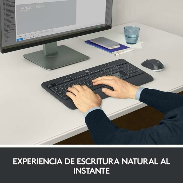 Logitech MK540 Advanced Teclado y Ratón Inalámbrico Español Negro Logitech MK540 Advanced Teclado y Ratón Inalámbrico Español Negro