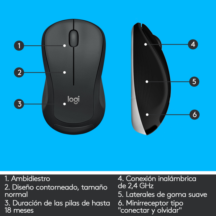 Logitech MK540 Advanced Teclado y Ratón Inalámbrico Español Negro Logitech MK540 Advanced Teclado y Ratón Inalámbrico Español Negro