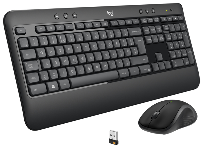 Logitech MK540 Advanced Teclado y Ratón Inalámbrico Español Negro Logitech MK540 Advanced Teclado y Ratón Inalámbrico Español Negro