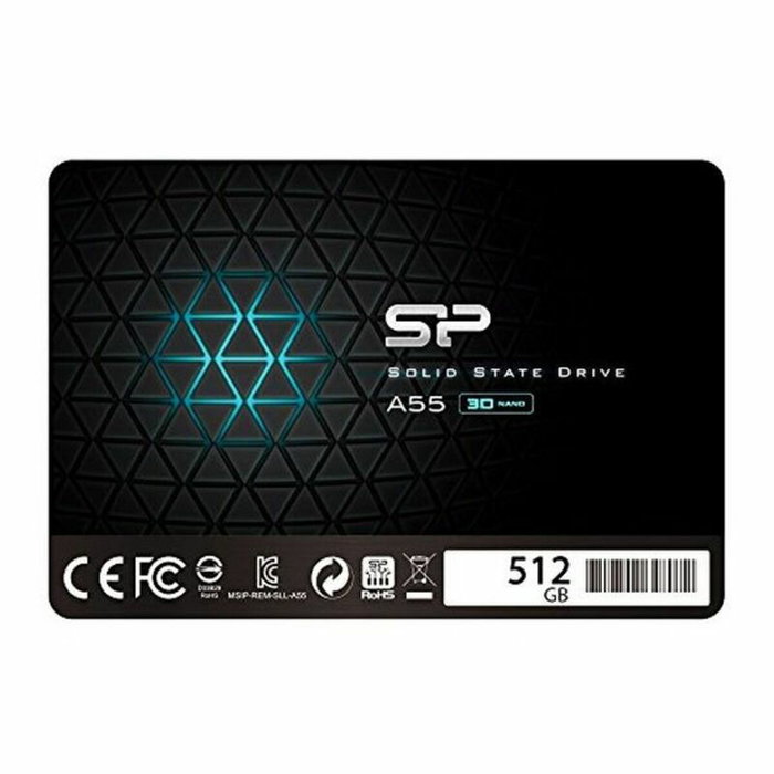 Silicon Power Ace A55 512GB SSD 2,5 pulg SATA III Silicon Power Ace A55 512GB SSD 2,5 pulg SATA III