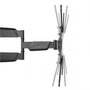 Ewent Soporte Pared TV EW1525 para Pantallas de 23 a 55 Pulgadas con 3 Puntos de Articulación y Extensión hasta 51 cm