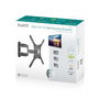 Ewent Soporte Pared TV EW1525 para Pantallas de 23 a 55 Pulgadas con 3 Puntos de Articulación y Extensión hasta 51 cm