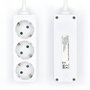 Ewent EW3958 Regleta 3 Tomas Blanco