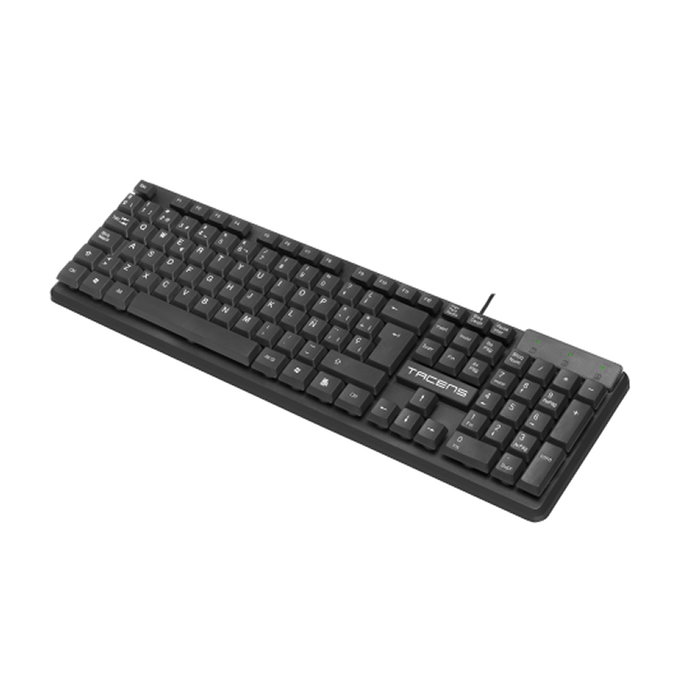 Tacens Teclado Español Anima AK0ES - Membrana Alto Rendimiento - Cable USB 1.3m