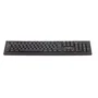 Tacens Teclado de Oficina QWERTY Español Anima AK0ES - Teclado de Membrana Ecológico de Alto Rendimiento - Compatible con Windows, Mac, Linux - Negro - Cable USB 1.3m