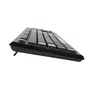 Tacens Teclado de Oficina QWERTY Español Anima AK0ES - Teclado de Membrana Ecológico de Alto Rendimiento - Compatible con Windows, Mac, Linux - Negro - Cable USB 1.3m